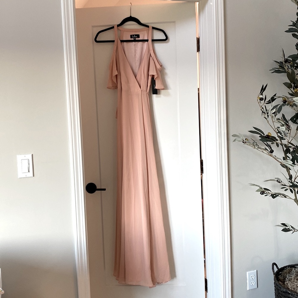 Lulus blush maxi dress